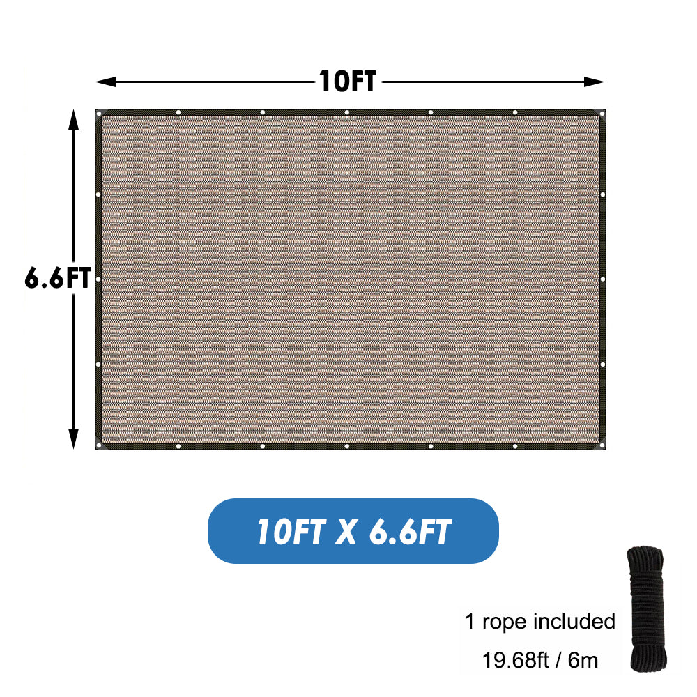 Shade Cloth, 90% Sunblock Net for Garden Patio, Shade Sails for Plants Greenhouse Outdoor Pergola Lawn Kennel