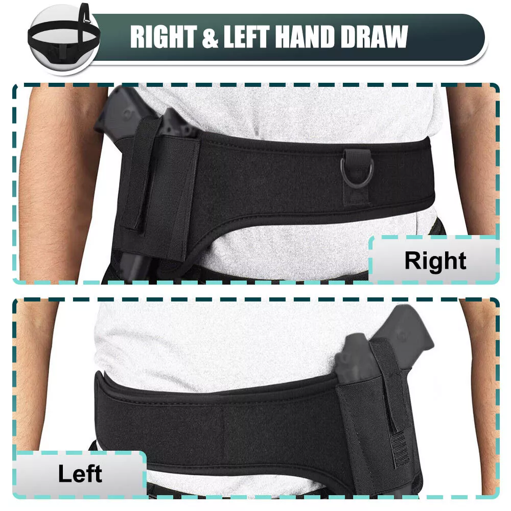 Tactical Concealed Carry Shoulder Gun Holster, Adjustable & Comfortable