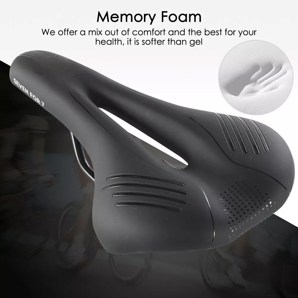 Road Bike Seat Mountain Bicycle Saddle Anti-Slip Cycling Cushion Durable Comfort
