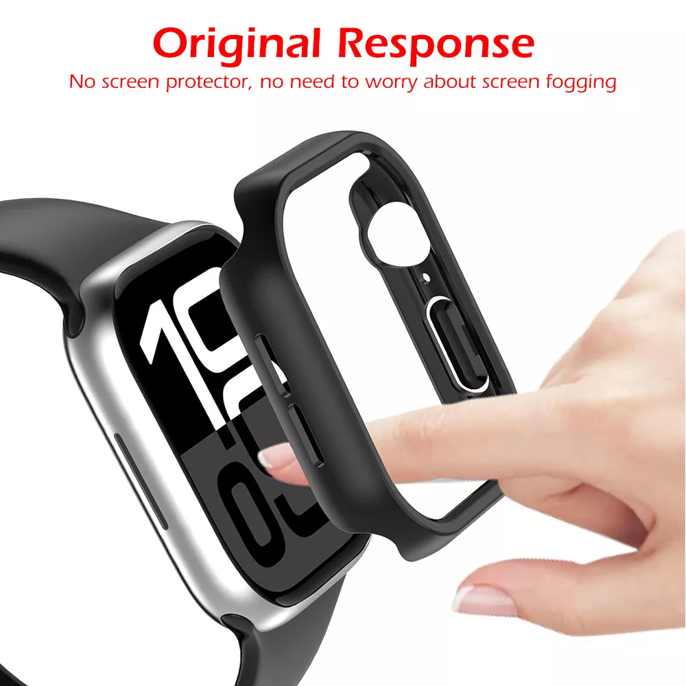 Protective Case for Apple Watch Series 10 42mm/46mm, Raised-Edge & Open Design, Hard PC Bumper