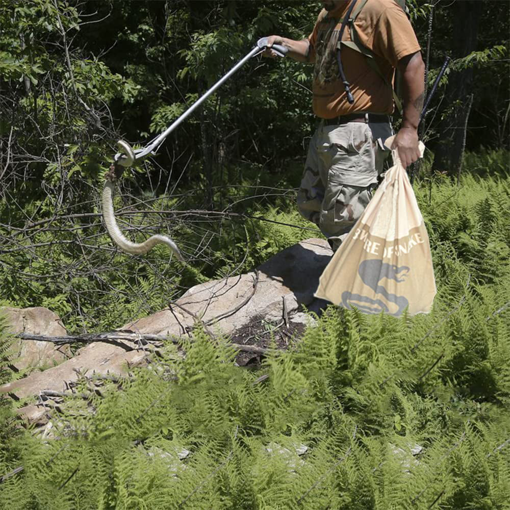 Snake Reptile Bag with Safe Corners Drawstring-Sealed Capture Sack Escape-Proof