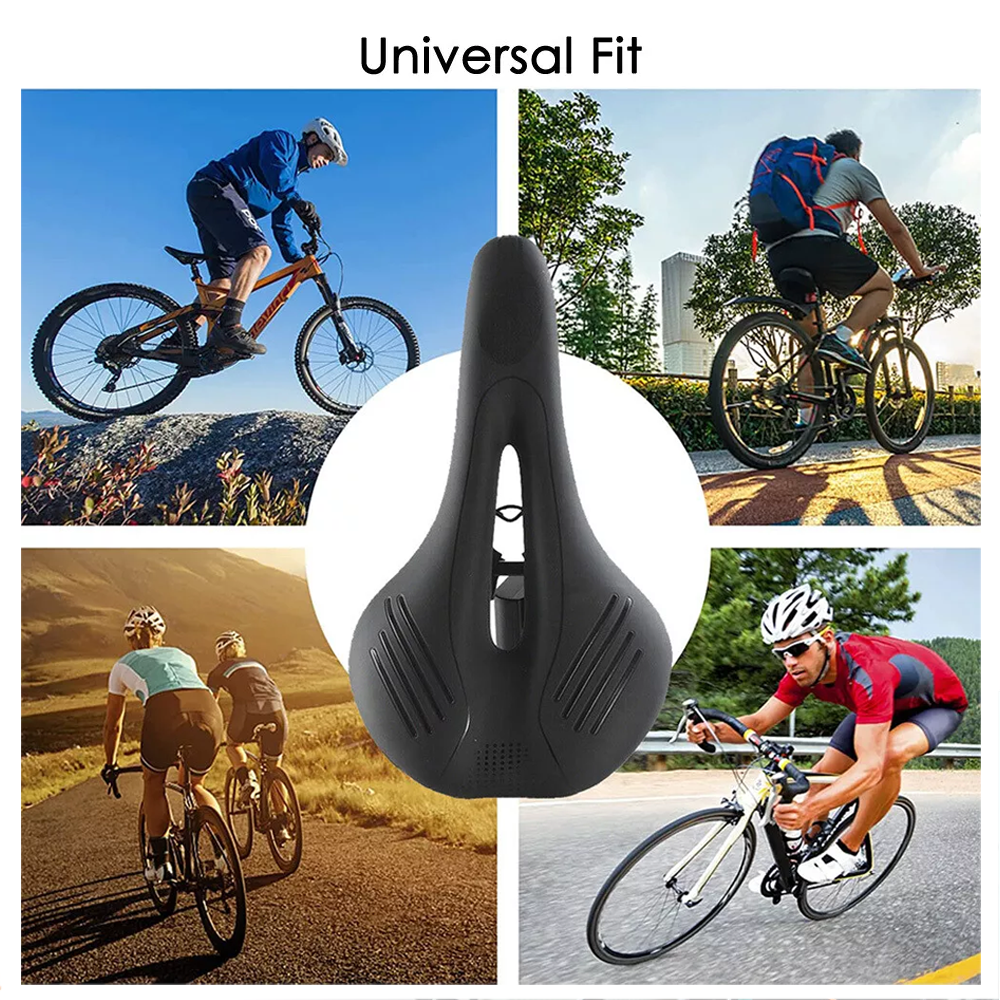 Road Bike Seat Mountain Bicycle Saddle Anti-Slip Cycling Cushion Durable Comfort