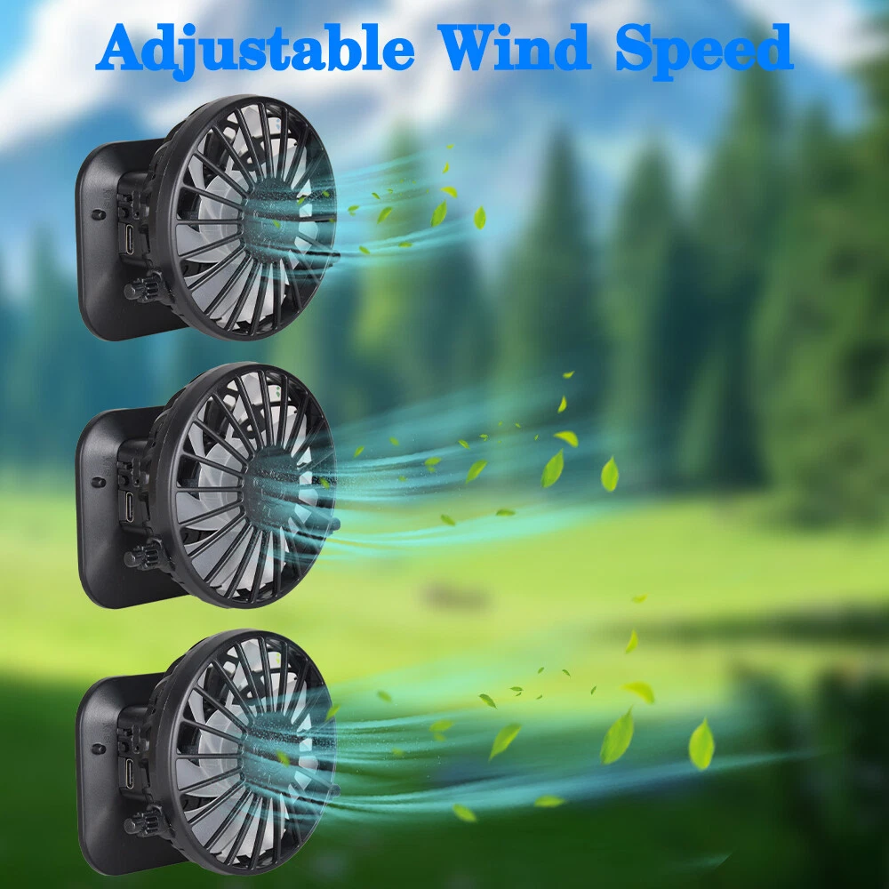 Wide Brim Solar Fan Outdoor Fishing Hat With 2 Solar Fan Mosquito Head Face Net