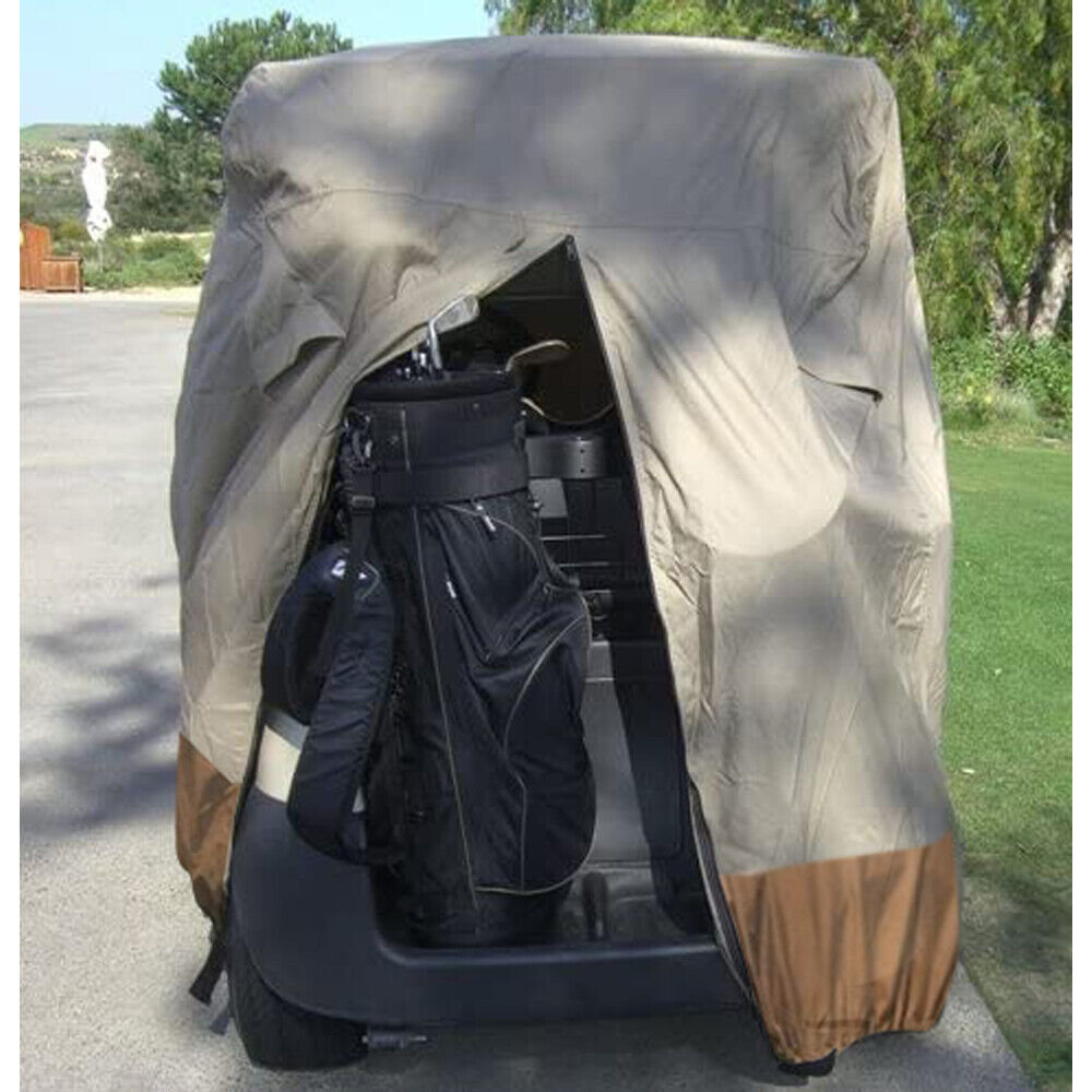 420D Heavy Duty 4 Passenger Golf Cart Cover Waterproof For EZ GO Yamaha Club Car