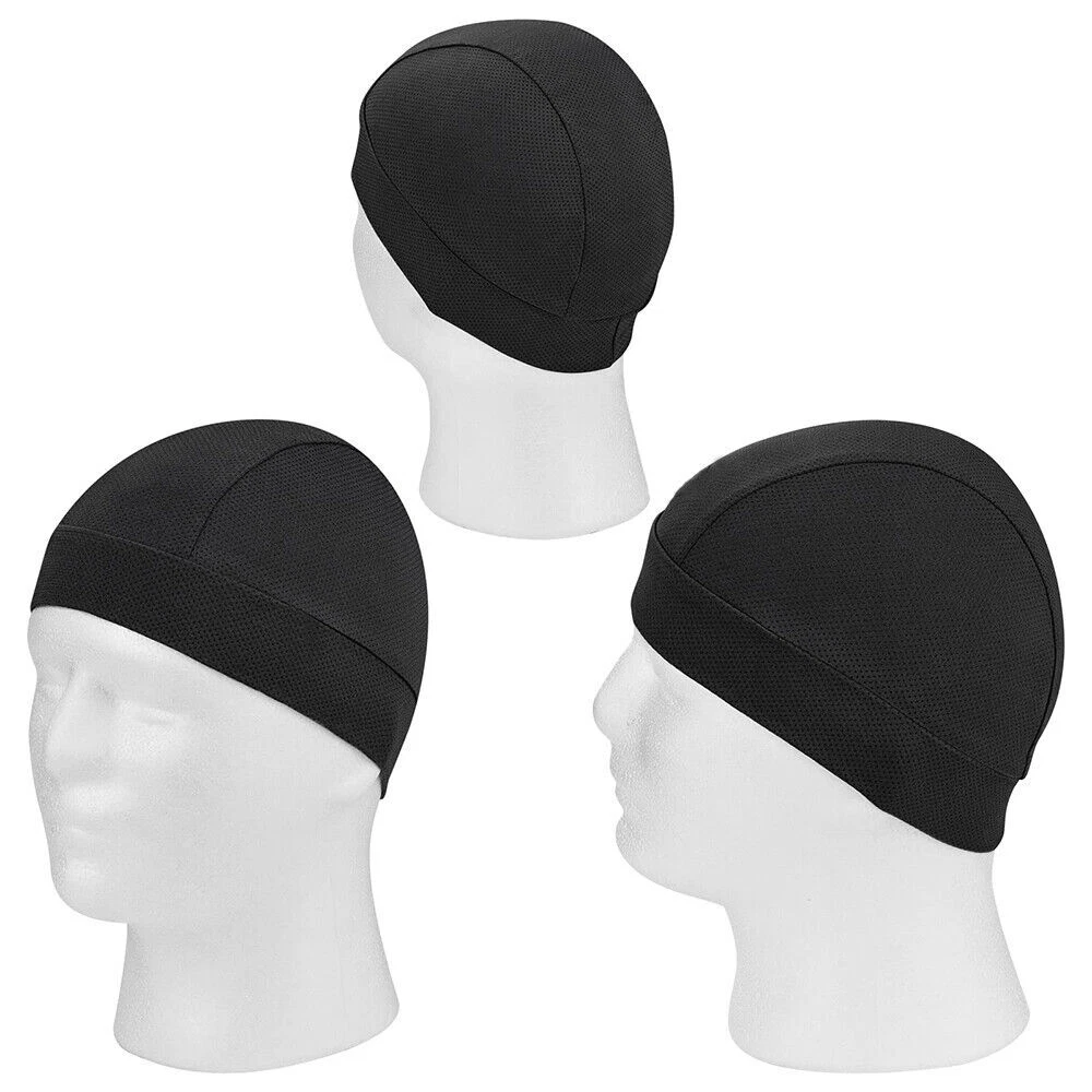 Helmet Liner Skull Cap, Beanie Sweat Wicking Cycling Sport Quick Dry Hat Wrap