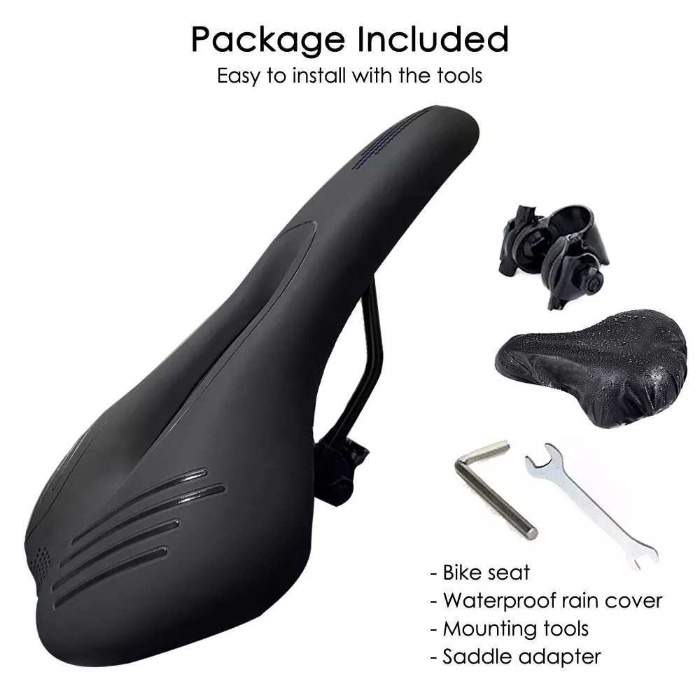 Road Bike Seat Mountain Bicycle Saddle Anti-Slip Cycling Cushion Durable Comfort