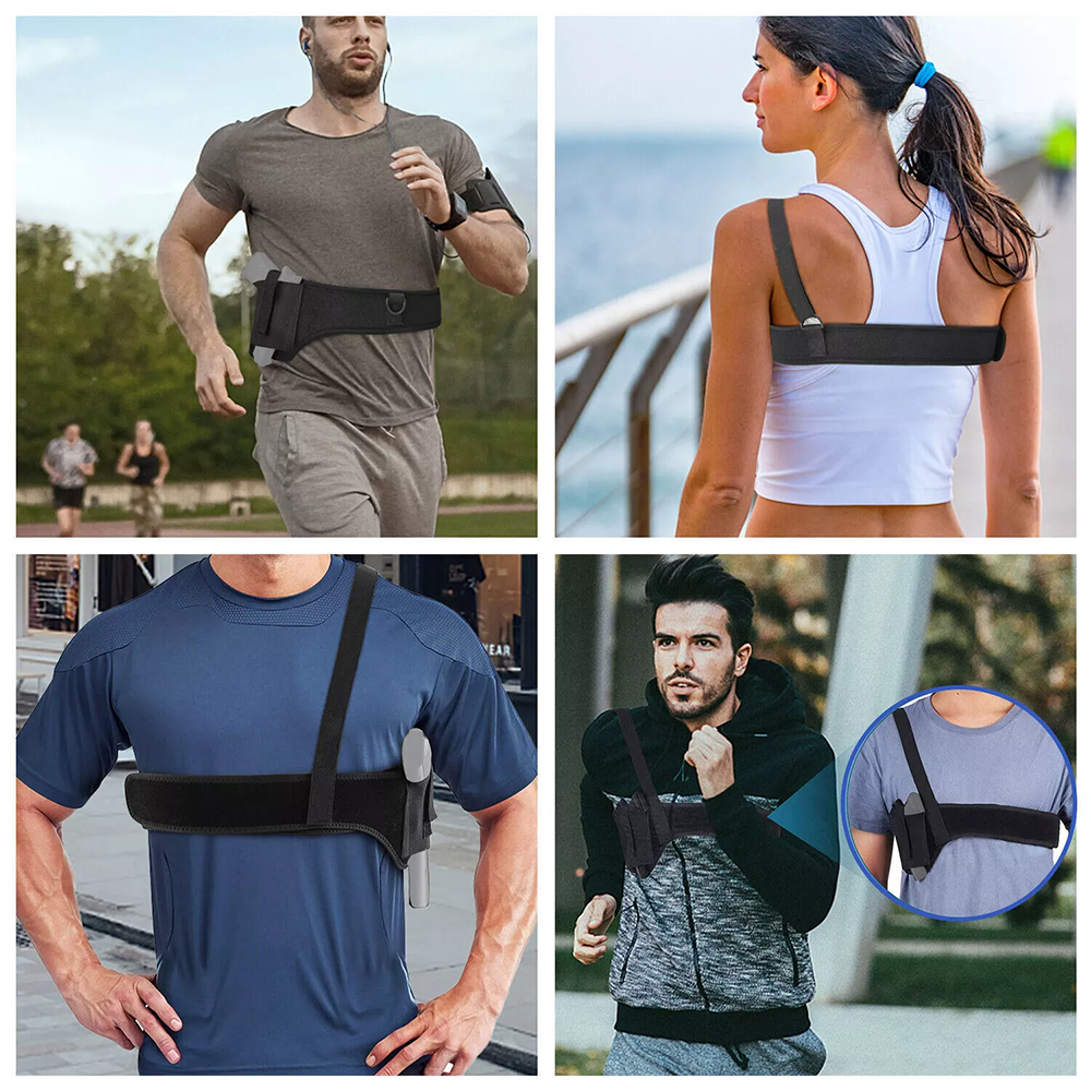 Tactical Concealed Carry Shoulder Gun Holster, Adjustable & Comfortable