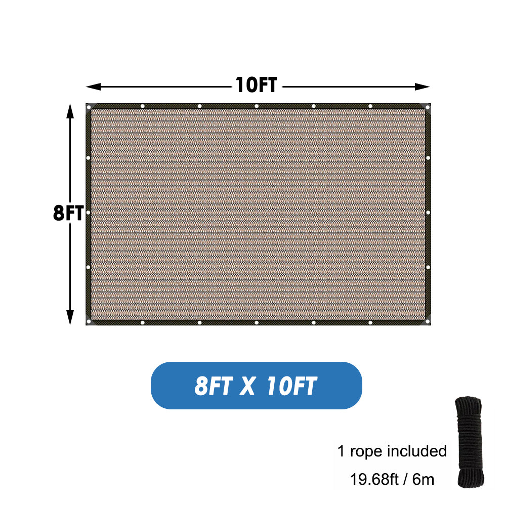 Shade Cloth, 90% Sunblock Net for Garden Patio, Shade Sails for Plants Greenhouse Outdoor Pergola Lawn Kennel