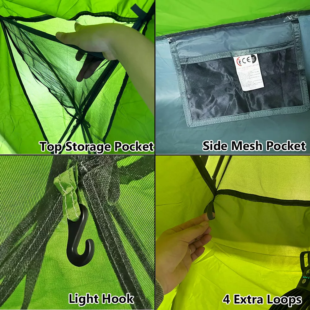 Single Backpacking Tent, PU3000 Coating Waterproof, Spacious & Easy Setup for Camping, Hiking & Outdoor Adventures