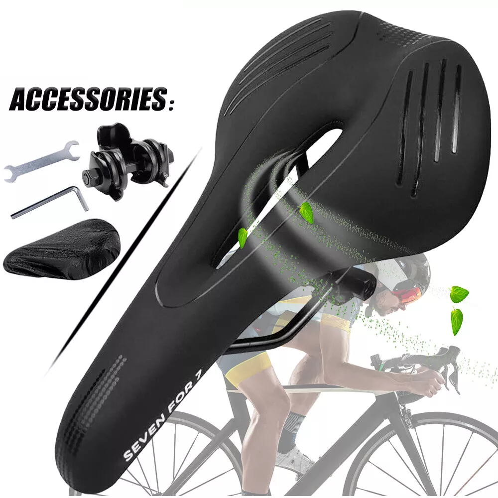 Road Bike Seat Mountain Bicycle Saddle Anti-Slip Cycling Cushion Durable Comfort