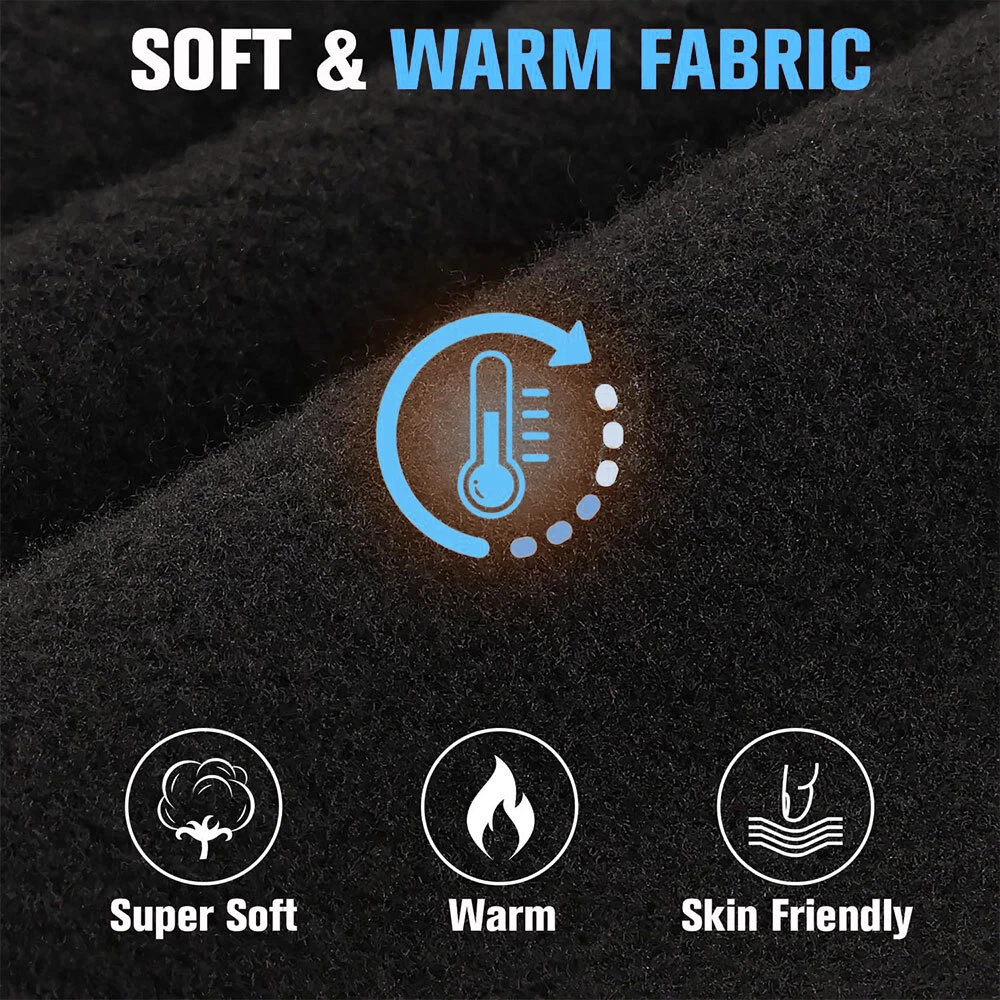 Winter Balaclava Ski Full Face Mask Windproof Fleece Neck Warm for Cold Weather