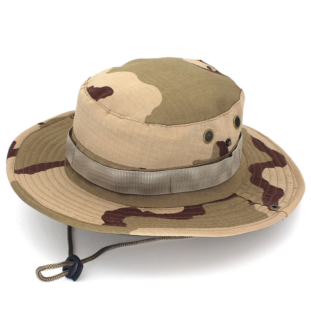 Bucket Boonie Hat Wide Brim UV Protection Sun Cap for Fishing Hiking