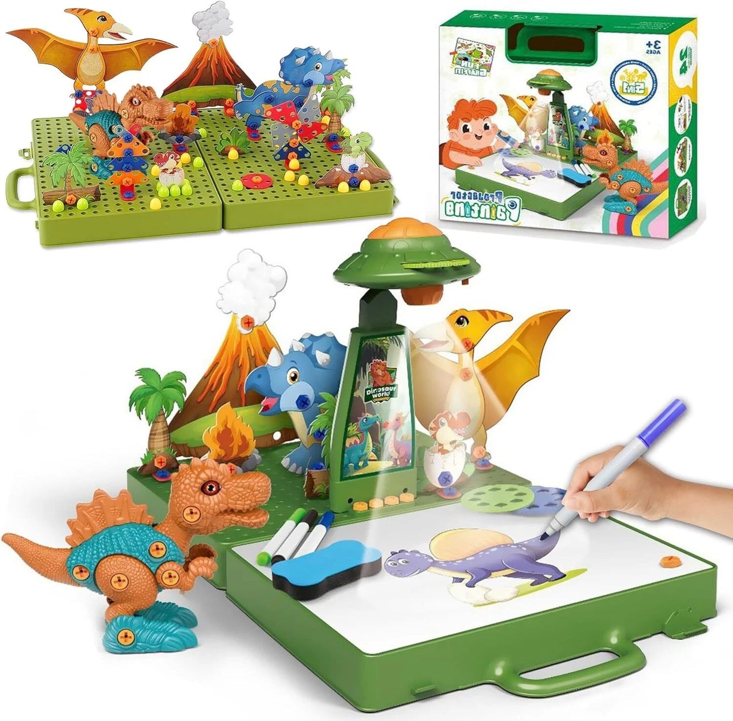 Drawing Projector Kids Tracing Toys Children Smart Sketcher Boys Girls Art Gifts