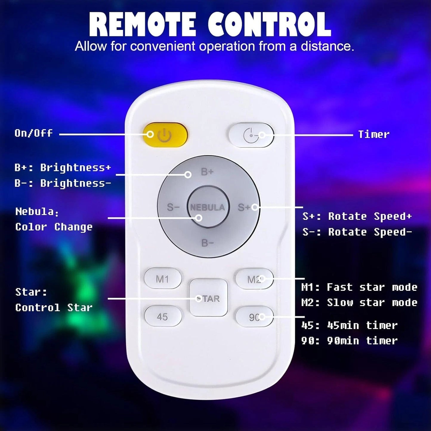 Astronaut Galaxy Projector Nebula Space Buddy Night Light for Room Holiday Decor