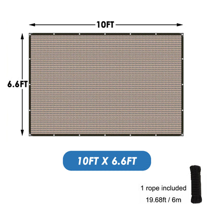 Shade Cloth, 90% Sunblock Net for Garden Patio, Shade Sails for Plants Greenhouse Outdoor Pergola Lawn Kennel