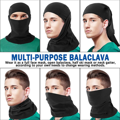 Winter Balaclava Ski Full Face Mask Windproof Fleece Neck Warm for Cold Weather