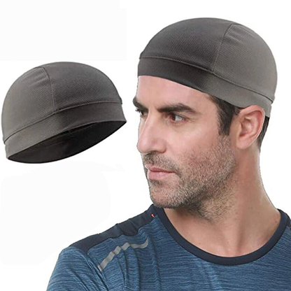 Helmet Liner Skull Cap, Beanie Sweat Wicking Cycling Sport Quick Dry Hat Wrap