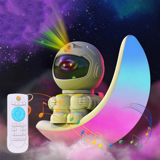 3in1 Astronaut Galaxy Star Projector Nebula Space Night Light for Decor Gifts