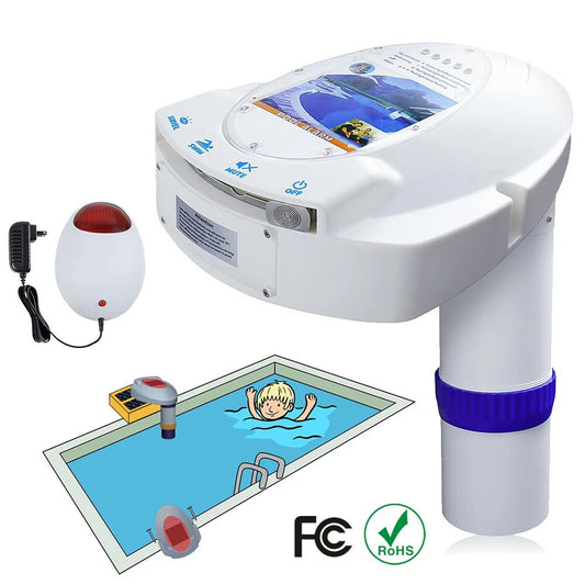 Swimming Pool Alarm for Inground Above Ground Sensor Safety Guard Alarm Kids Pet