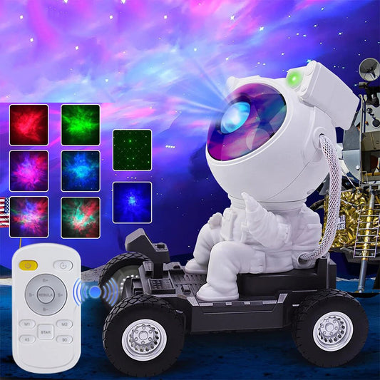 Astronaut Galaxy Projector Nebula Space Buddy Night Light for Room Holiday Decor