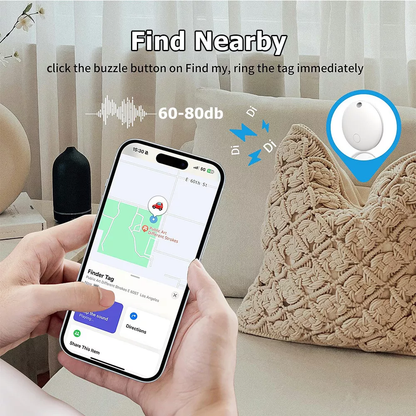 Smart Tag GPS Bluetooth Phone Key Pet Tracker Luggage Tracking Device for Apple Find My