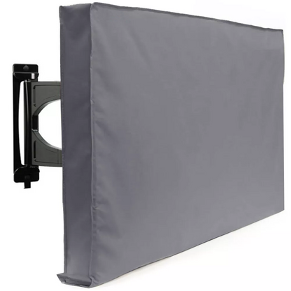 600D Outdoor TV Cover for Flat Screens, Heavy Duty Weatherproof Television Protector