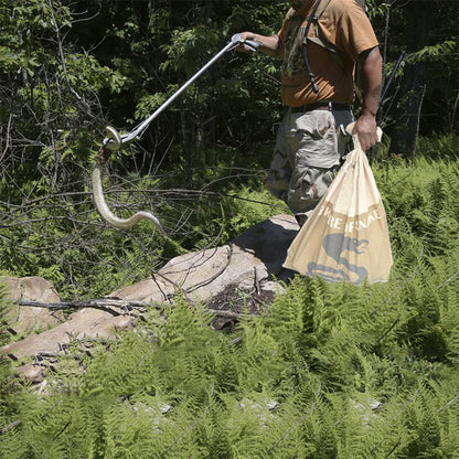 Snake Reptile Bag with Safe Corners Drawstring-Sealed Capture Sack Escape-Proof
