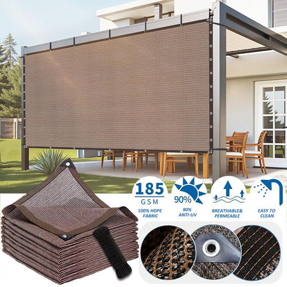 Shade Cloth, 90% Sunblock Net for Garden Patio, Shade Sails for Plants Greenhouse Outdoor Pergola Lawn Kennel