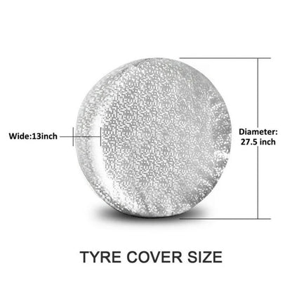 Tire Covers Set Of 4 Wheel RV Truck Trailer Camper Car 28" Sun/Snow Protector