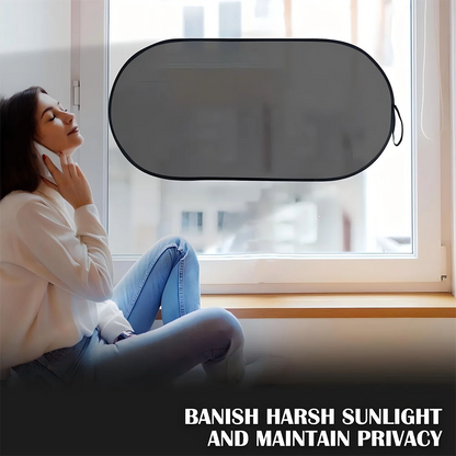 Car Back Window Sun Shade, Static Cling Rear Window Sunshade, Block Harmful UV Rays