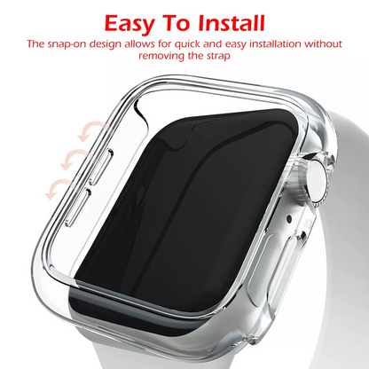 Protective Case for Apple Watch Series 10 42mm/46mm, Raised-Edge & Open Design, Hard PC Bumper