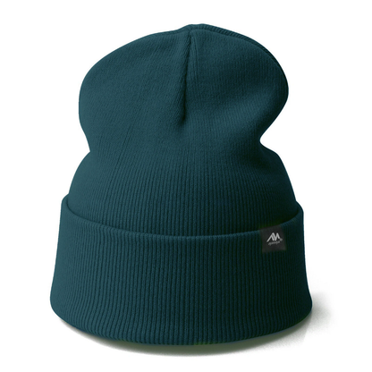 Unisex Beanie Hat Cuff Slouchy Men Women Long Warm Soft Knit Cap Winter Solid