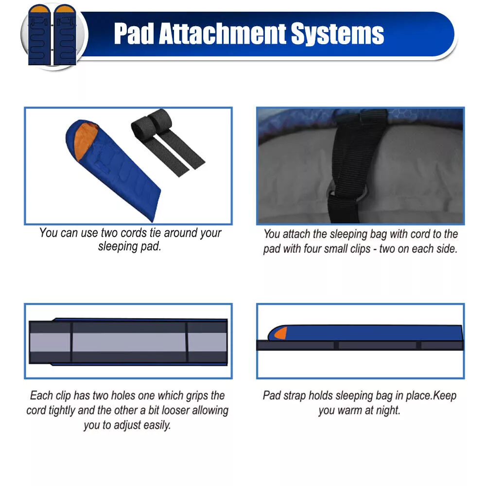 Wearable Sleeping Bags for Adults, Lightweight Compact Backpacking Sleeping Bag with Arm Holes, Left & Right Zipped Together to Double Bags