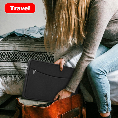13-14" Laptop Sleeve Case, Soft Slim Protective Cover for MacBook Air/Pro, Dell, HP, Lenovo, Chromebook