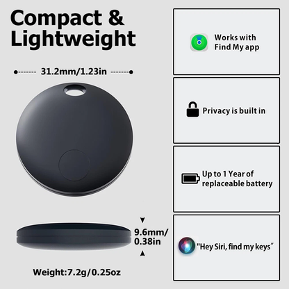 Smart Tag GPS Bluetooth Phone Key Pet Tracker Luggage Tracking Device for Apple Find My