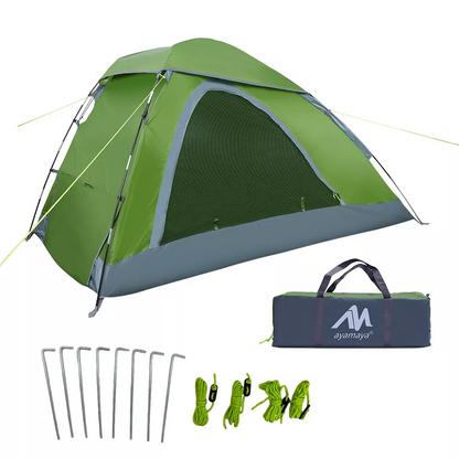 Single Backpacking Tent, PU3000 Coating Waterproof, Spacious & Easy Setup for Camping, Hiking & Outdoor Adventures