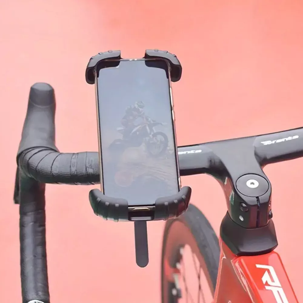 Bike / Motorcycle Handlebar Phone Holder Mount Clamp for 4.7-7" Cellphones