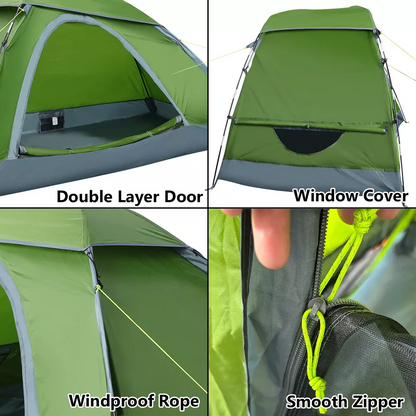 Single Backpacking Tent, PU3000 Coating Waterproof, Spacious & Easy Setup for Camping, Hiking & Outdoor Adventures