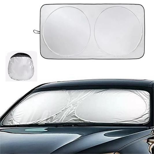 Foldable Car Sun Shade, Big / Large Windshield Sunshade, UV Ray & Heat Reduction