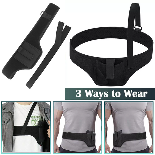 Tactical Concealed Carry Shoulder Gun Holster, Adjustable & Comfortable