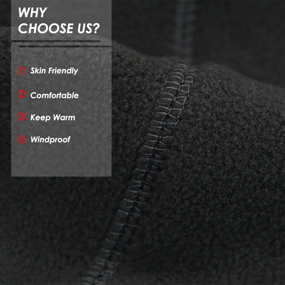 Military Tactical Skull Cap Winter Warm Fleece Windproof Ski Beanie Hat Unisex