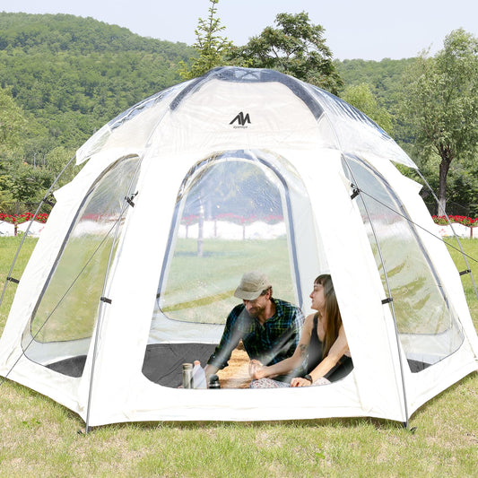 10x10 FT Screen House for 4-6 People, Outdoor Sports Tent Canopy with Mesh Mosquito Netting