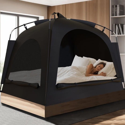 Bed Tent - Portable Indoor Privacy Dream Tents Bed Canopy for Kids and Adults