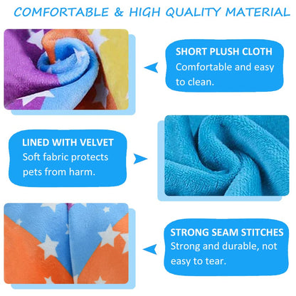 Guinea Pig Hideout Hanging Tunnel, 2-in-1 Function of Small Animal Hammock & Cozy Bed Nest