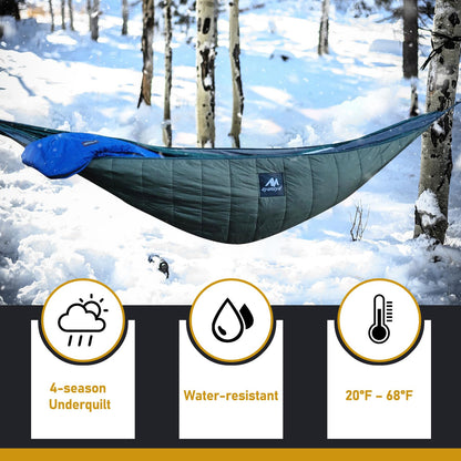 Single Hammock Underquilt Full Length Big Size Under Quilts for Hammocks