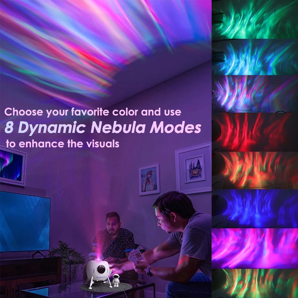 Astronaut Galaxy Light Ceiling Projector with Remote for Room Holiday Decor Gift
