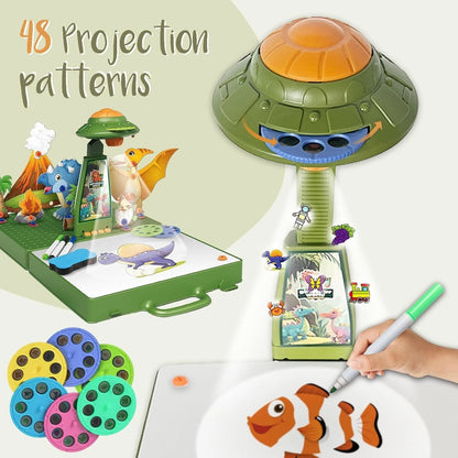 Drawing Projector Kids Tracing Toys Children Smart Sketcher Boys Girls Art Gifts