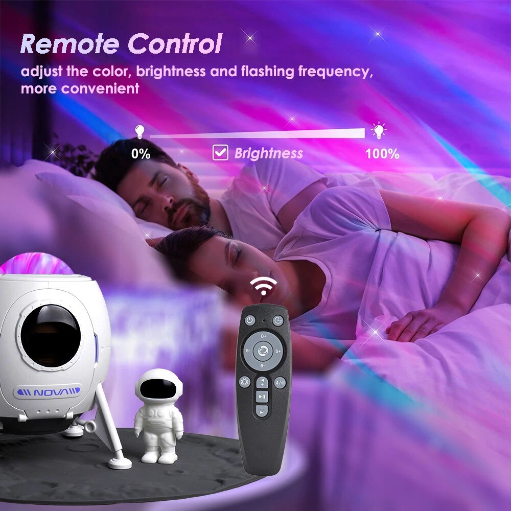 Astronaut Galaxy Light Ceiling Projector with Remote for Room Holiday Decor Gift