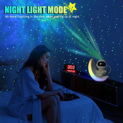 3in1 Astronaut Galaxy Star Projector Nebula Space Night Light for Decor Gifts