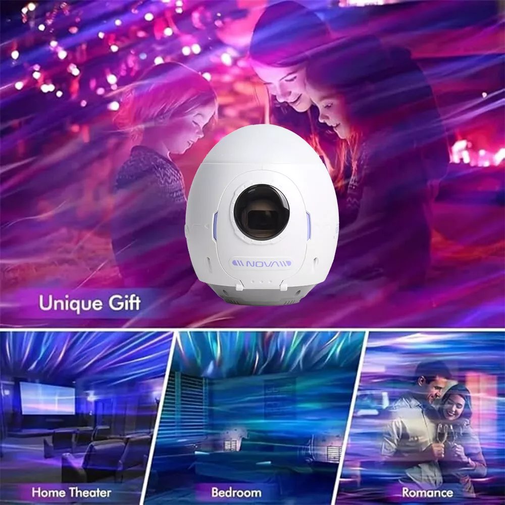 Astronaut Galaxy Light Ceiling Projector with Remote for Room Holiday Decor Gift